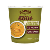 Cheddar Broccoli Bone Broth Soup Cup