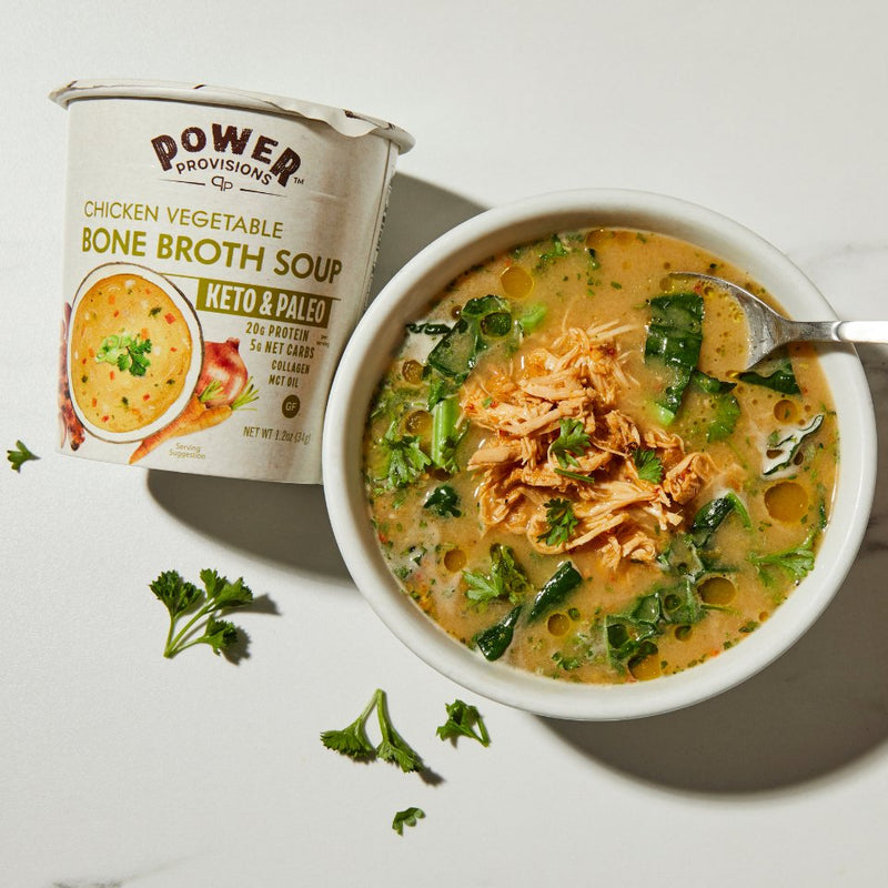 Delicious Keto Soup Variety Pack - Power Provisions