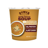 Chicken Vegetable Bone Broth Soup Cup