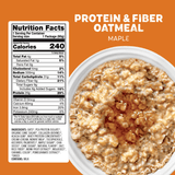 Maple Protein + Fiber Oatmeal Cup