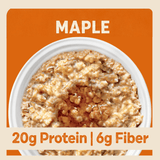Maple Protein + Fiber Oatmeal Cup