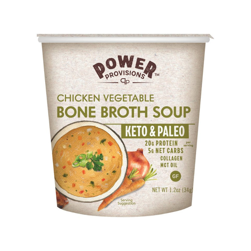 Keto Chicken Veggie Soup - Power Provisions